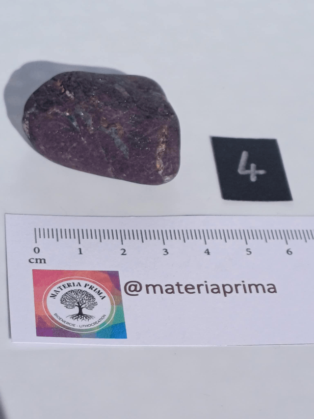 Purpurite (Pierre roulée)