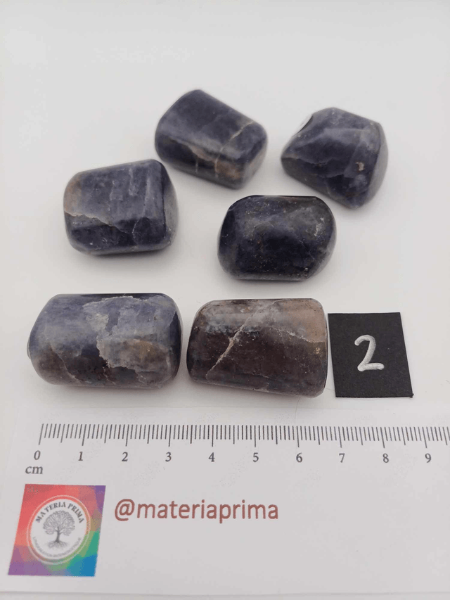 Iolite (pierre roulée)