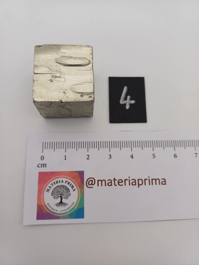 Pyrite cube