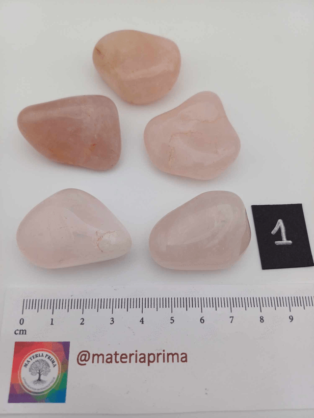Quartz rose (pierre roulée)