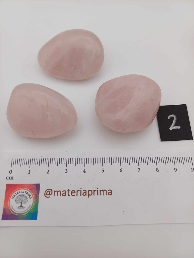 Quartz rose (pierre roulée)