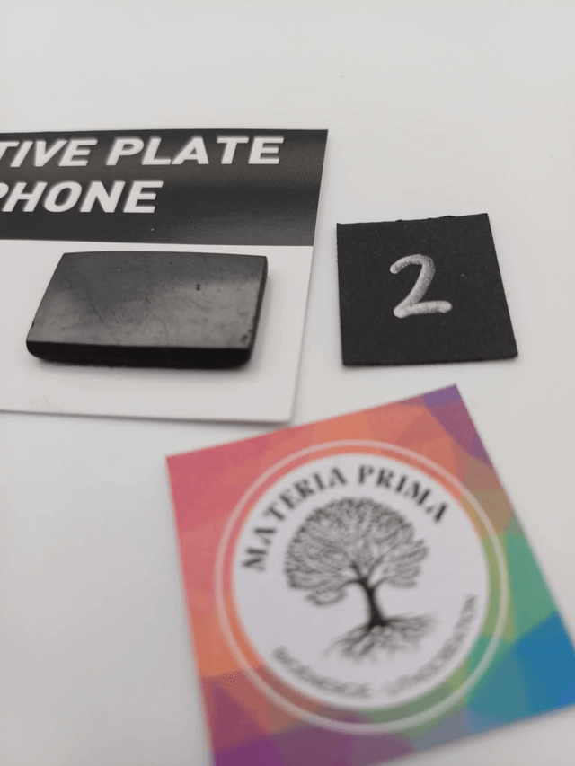 Shungite Plaque adhésive téléphone