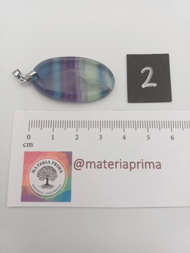 Pendentif fluorite 