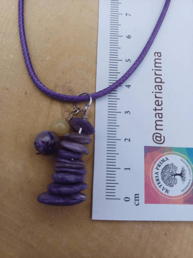 Collier charoïte
