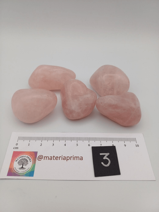 Quartz rose (pierre roulée)