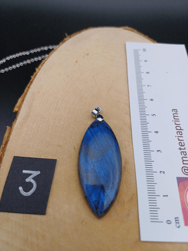 Pendentif labradorite extra