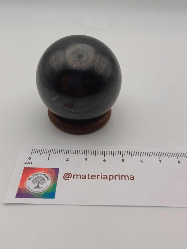 Shungite sphère (polie)