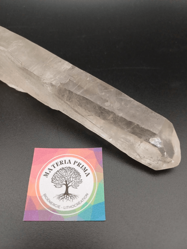 Quartz "lémurien" 14.5cm