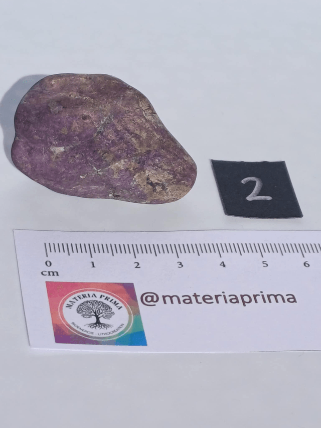 Purpurite (Pierre roulée)