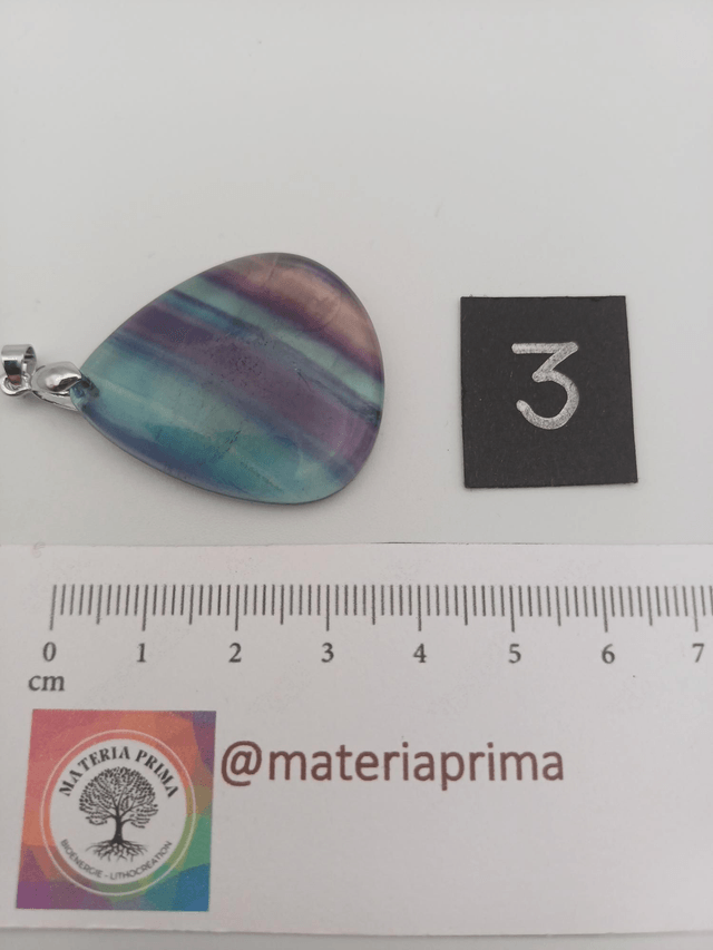 Pendentif fluorite 