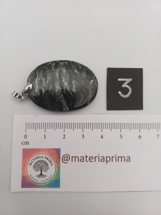 Pendentif séraphinite 