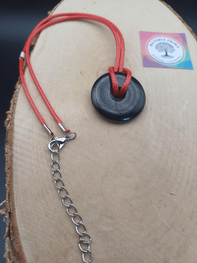 Collier shungite donut