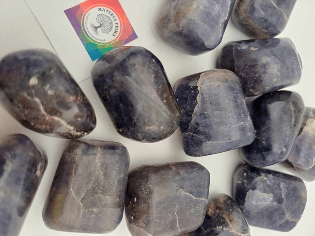 Iolite (pierre roulée)