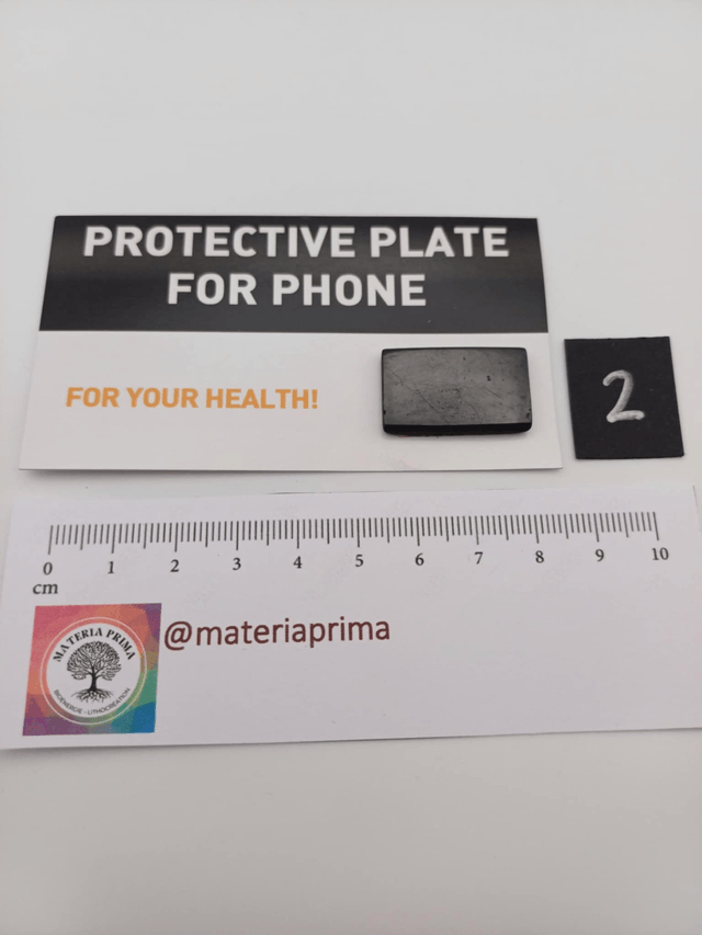 Shungite Plaque adhésive téléphone