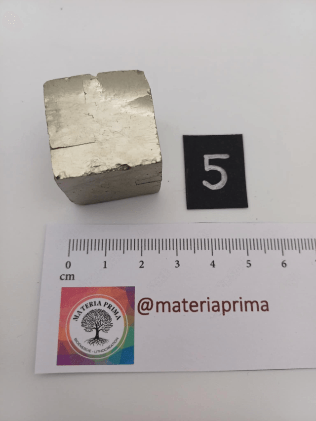 Pyrite cube