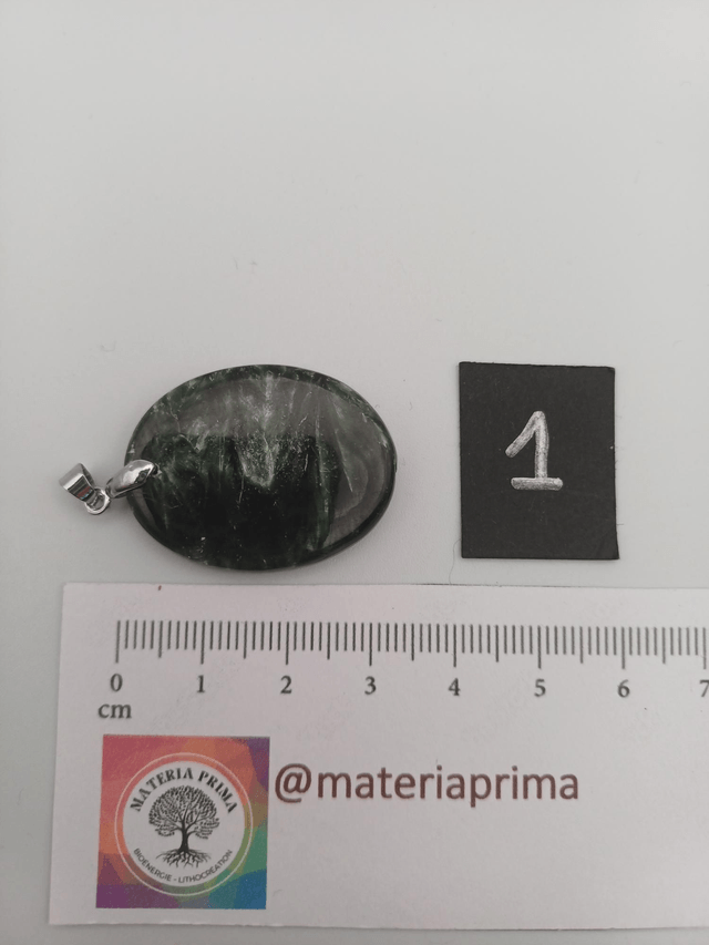 Pendentif séraphinite 