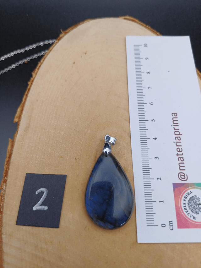 Pendentif labradorite extra