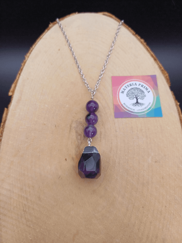 Collier améthyste 