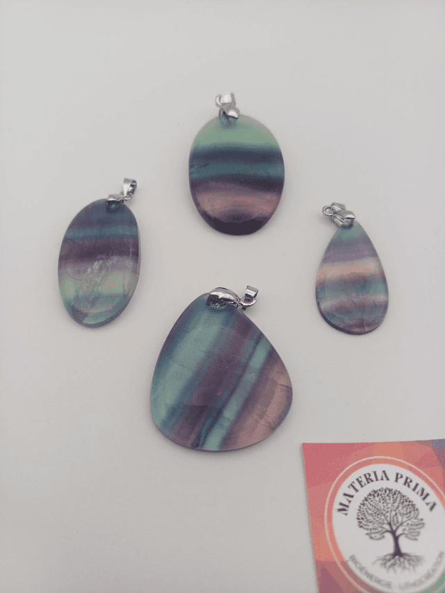 Pendentif fluorite 